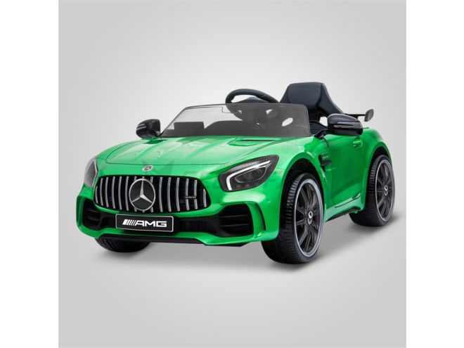 Voiture Jouet Electrique Pour Enfant Et Bebe Modele Mercedes Amg Gt R Vert